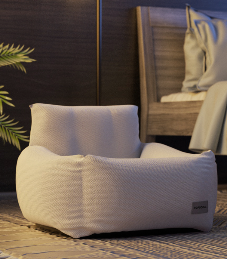 Beifahrersitzkissen, abnehmbar und waschbar